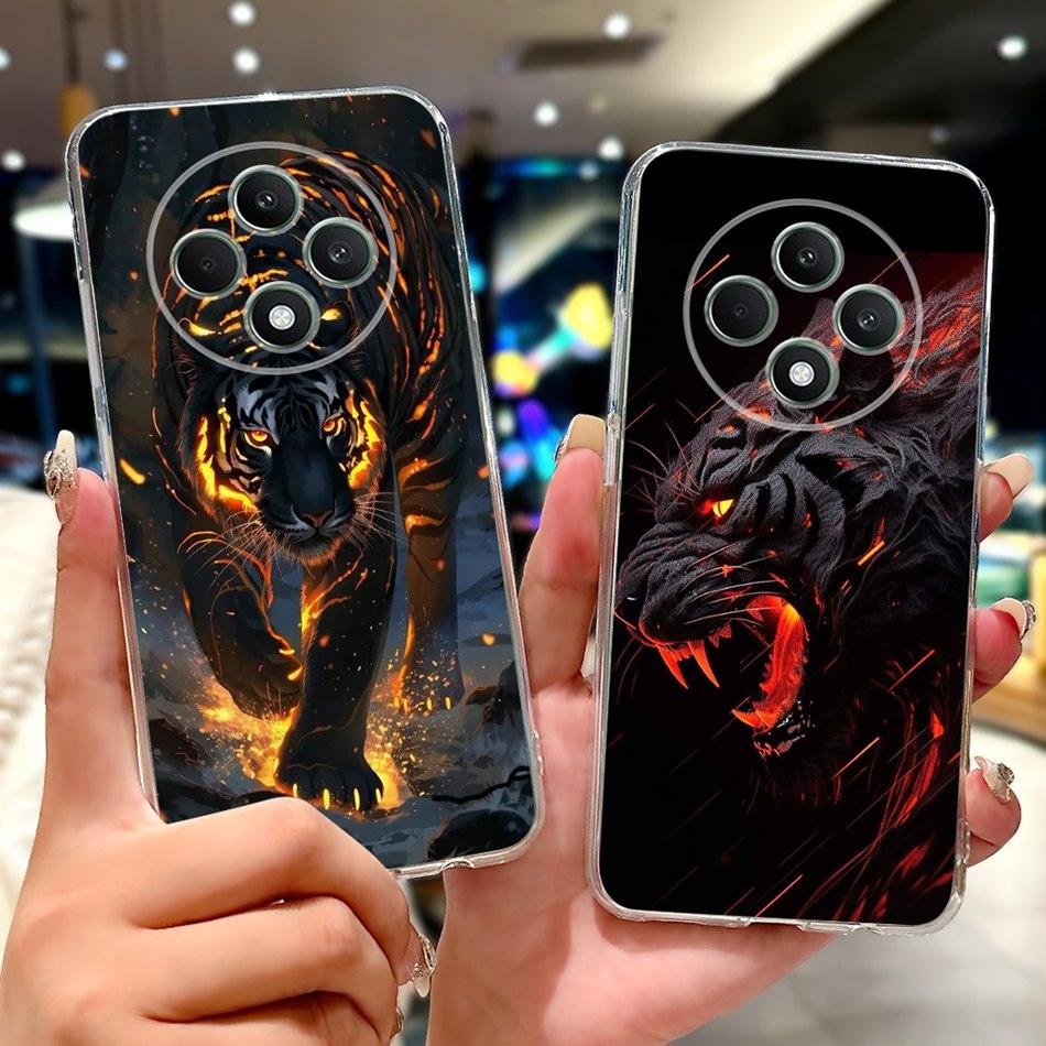 For OPPO Reno12 F CPH2637 Fashion Cool Patter Phone Case For Oppo Reno 12F Reno12 FS 5G Soft Silicone TPU Cases