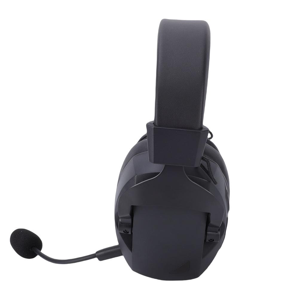 Wireless Gaming Headset Fit for Switch PC 2.4GHz Bluetooth 5.4 Headphones with Noise Canceling RGB Light 7.1 Surround