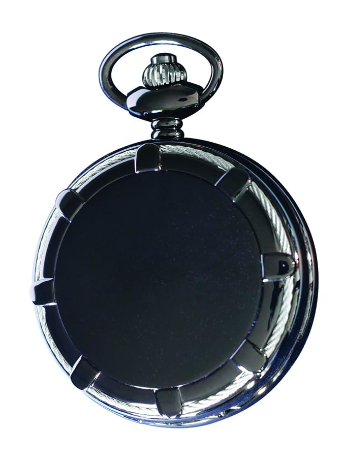 Charles Hubert DWA080 Mechanical Skeleton Pocket Watch with Movement Men's Hand-Wound