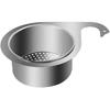 Stainless Steel Draining Basket, Kitchen Sink Strainer Basket, Stainless Steel Swan Sink Strainer Basket, Swan Filter Basket, Stainless Steel Sink