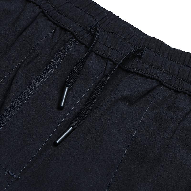 Fila Fashion Trend Classic Retro Sports Versatile Comfortable Tapered Woven Casual Pants Men Bottoms Legendary-Blue F11M629801FNV