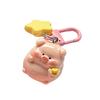 3D Pink Pig Keychain Pendant Cute Cartoon Resin Charm Key Rings Personalized Hangings Keychain for Girls and Students