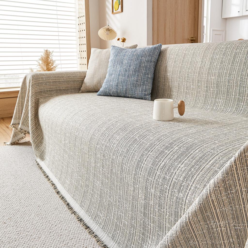 1PC Polyester Sofa Cover Blanket,Protection Sofa Anti-Cat Scratch Anti-Dirty All Seasons For Living Room Bedroom Office Cafe,Can Be Used In Home Decor