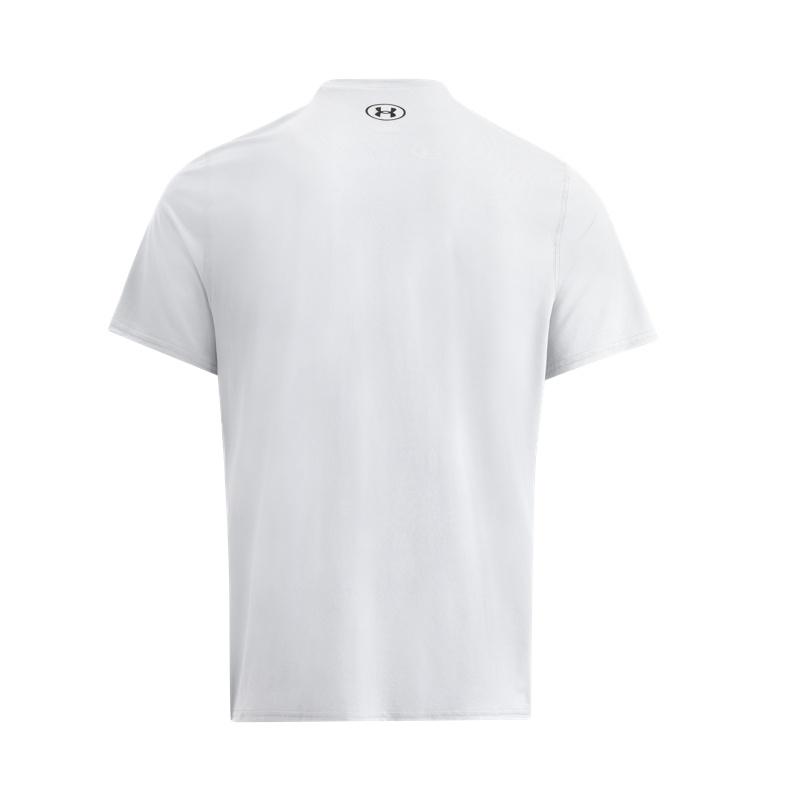Under Armour HeatGear Fitted Comfortable Stylish Versatile Short Sleeve T-Shirt Men Tops White 6000939-100