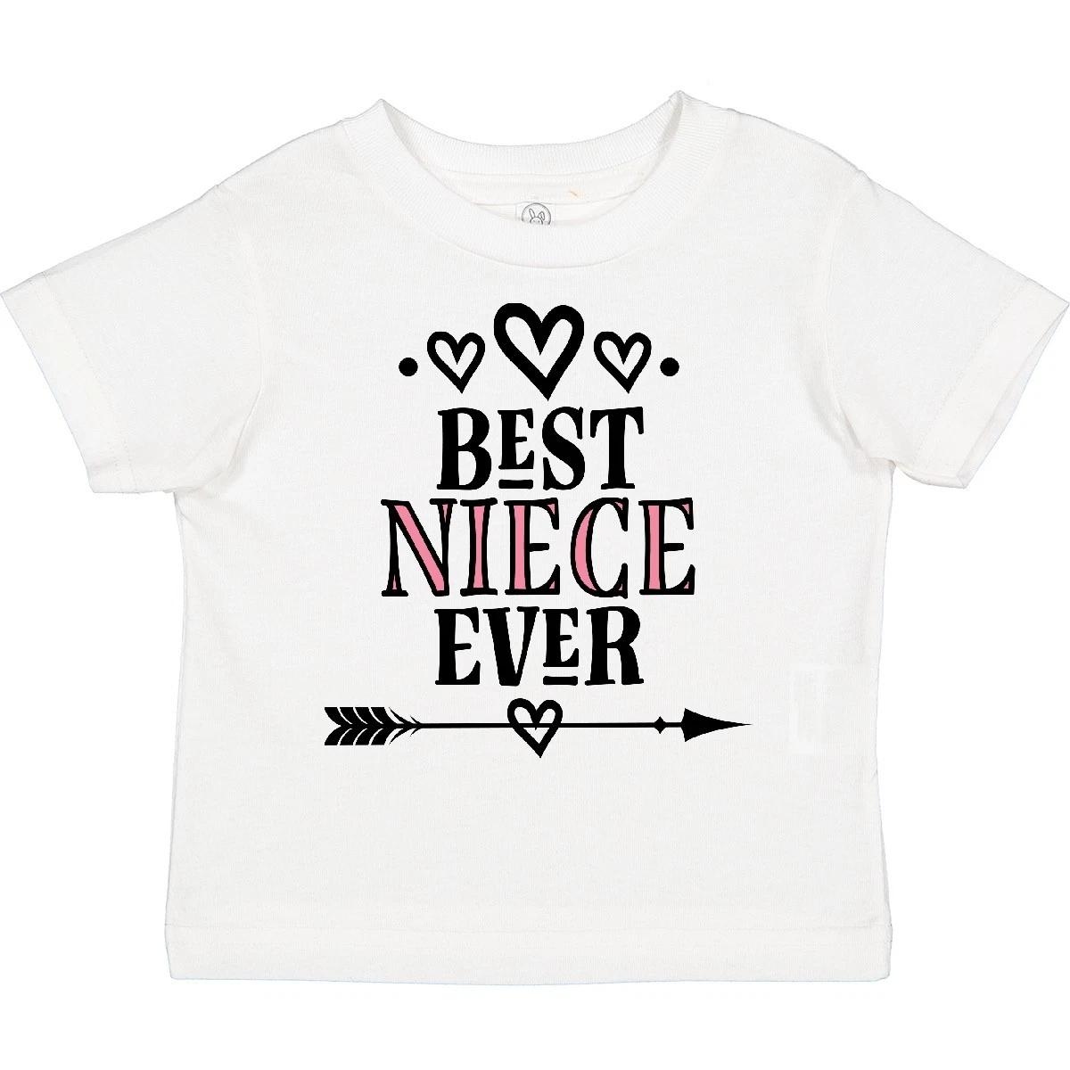 Inktastic Best Niece Ever From Aunt Toddler kids boys T-Shirt For Girls Childs Clothing 100
