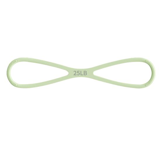Figure 8 Exercise Resistance Band Arm Shoulder Stretch Strength Training Fitness Elastic Strap 15/25/35Lbs Men Women Anti-slip Silicone Tension Rope