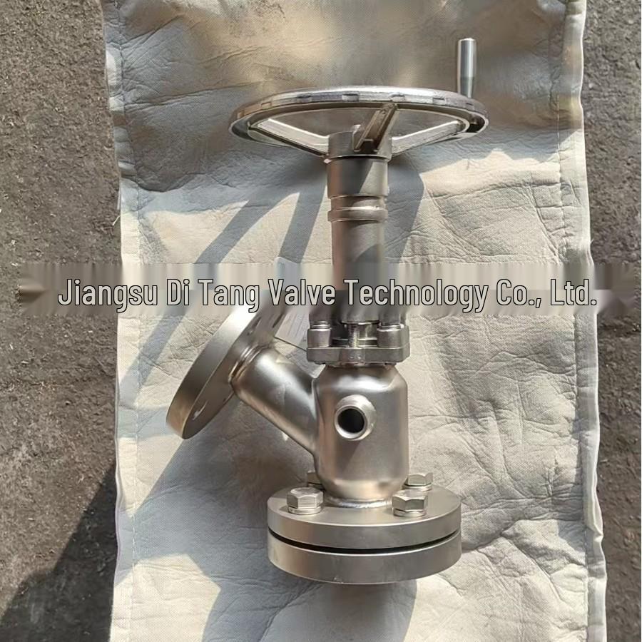 Piston Flange 304 Sampling Valve with Manual Steam/Thermal Oil Insulation