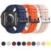Reinforced I‑Shape Texture Soft Silicone Replacement Watch Band Strap For Apple Watch 38/40/41/42mm
