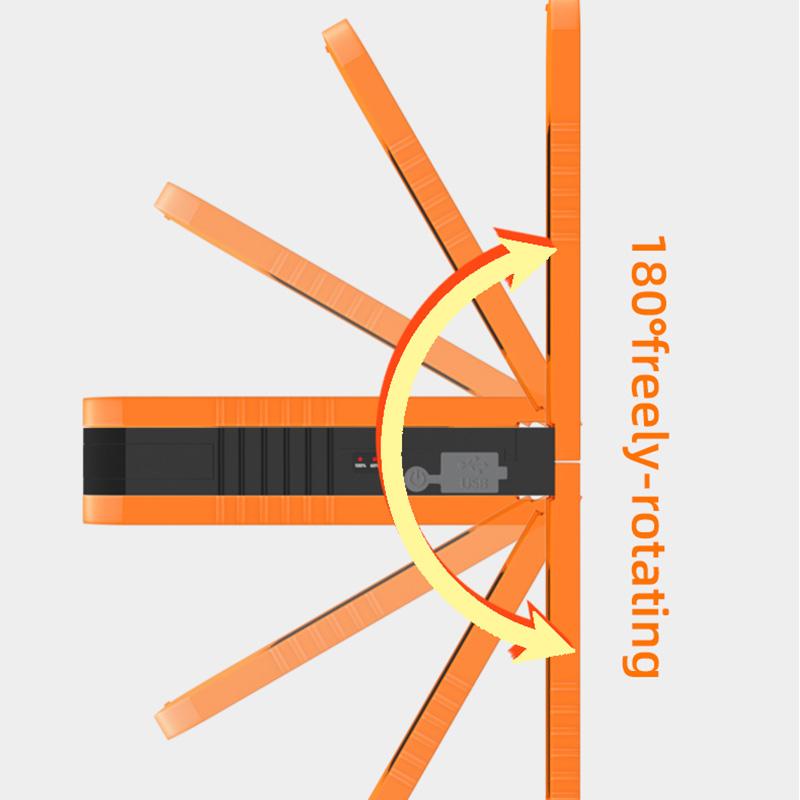 Super Bright 4000mAh USB Camping Light Waterproof Portable Tent Light with Hook Magnetic Base 5 Lighting Modes