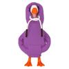 Cute 5 Inch Goose Outfits Red Hoodies Soft Solid Color Mini Porch Goose Hoodies Desk Goose Outfits Clothes for Table Decoration