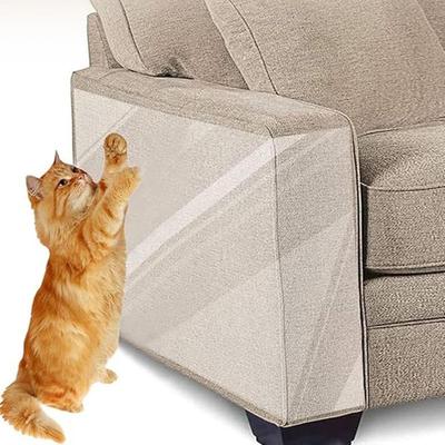 Cat Scratch Deterrent Tape Furniture Protectors for Cats Transparent Self-Adhesive Pet Training Tape for Furniture