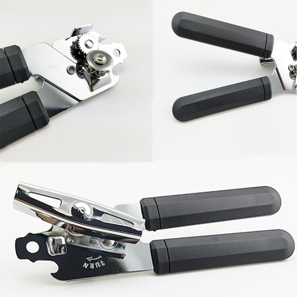Stainless Steel Multifunctional Professional Can Manual Can Opener Craft Beer Grip Can Opener Bottle Opener Kitchen Gadgets