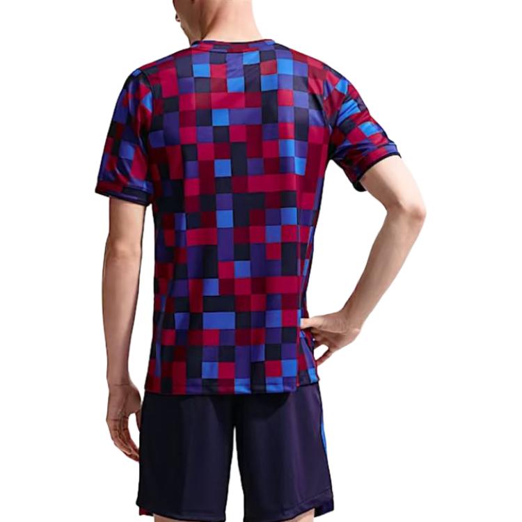 Nike Dri-Fit Barcelona Football Club Quick-Dry Crew Neck Short Sleeve Jersey Men jersey II1667-621