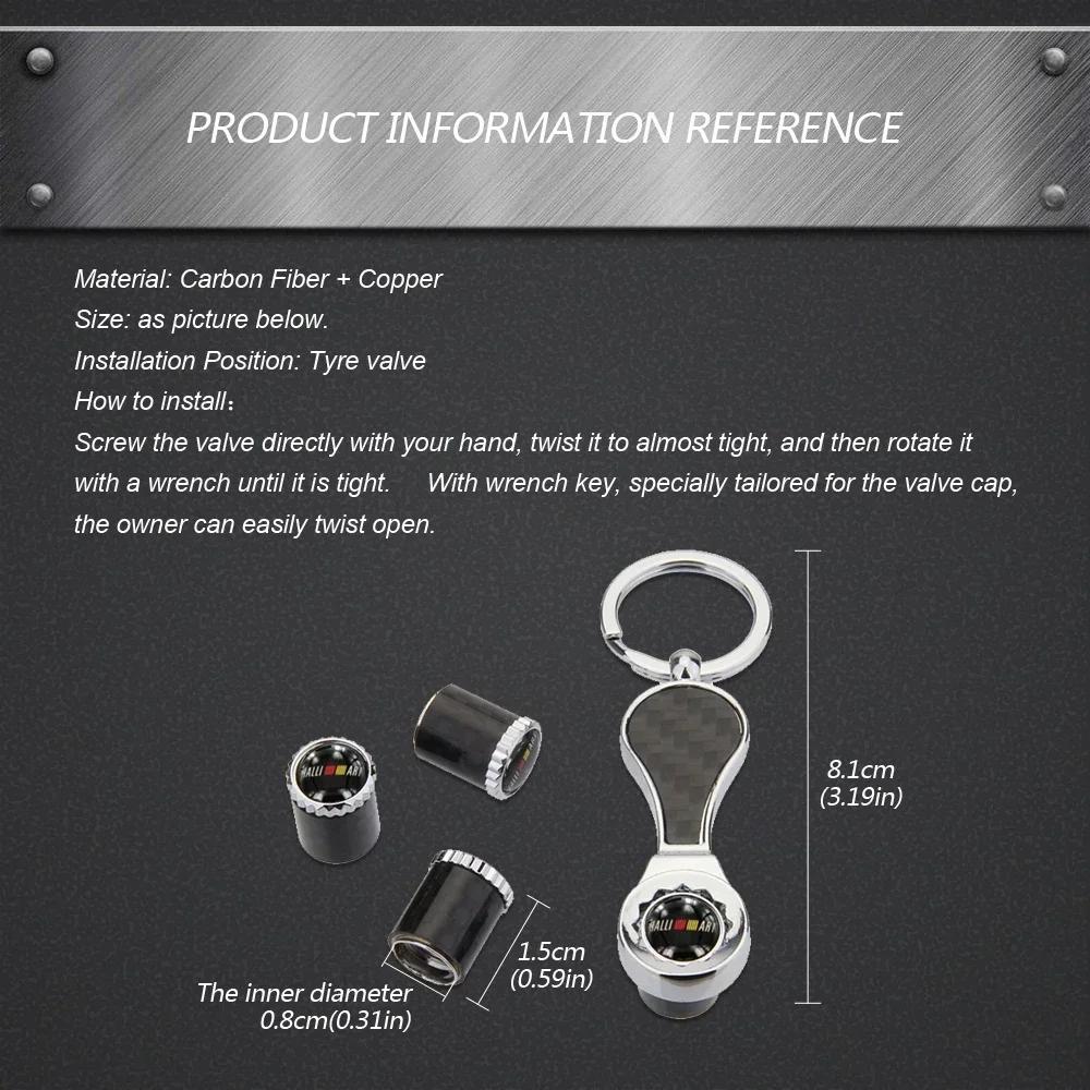 4pcs Car Wheel Valve Caps Air Covers with Wrench for Mitsubishi Ralliart ASX Outlander Lancer 9 Pajero Colt Mirage Eclipse EVO
