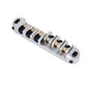 Roller Saddle Bridge & Tailpiece Set Replacement Part for LP Style 6 String Electric Guitar