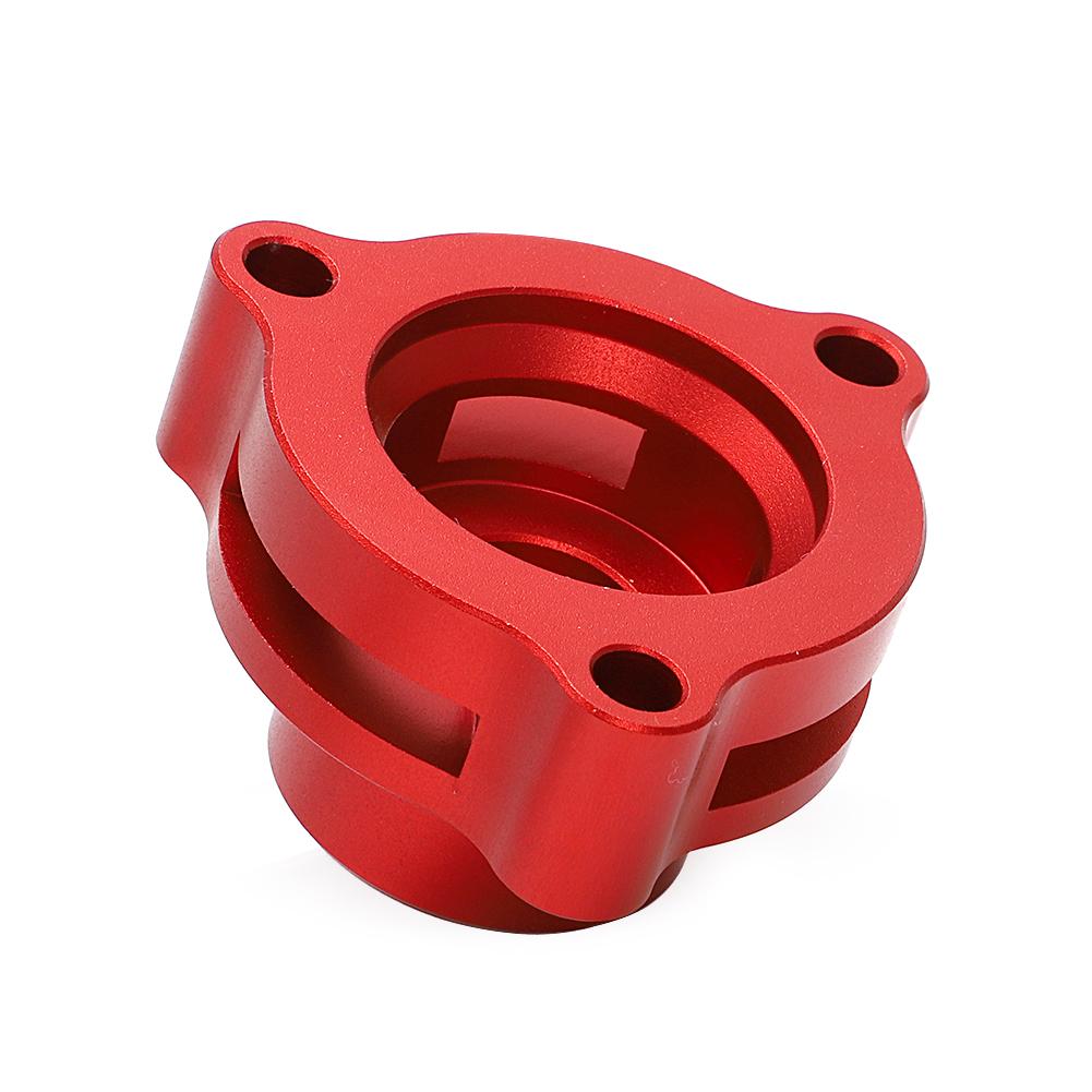 Blow Off Valve Adapter BOV For 2019-22 Ford Ranger & Explorer ST Ecoboost Turbo Black/Red