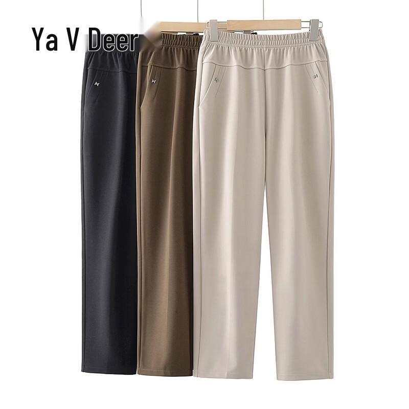 Yalu Women s High-Waist Straight Casual Pants 3XL