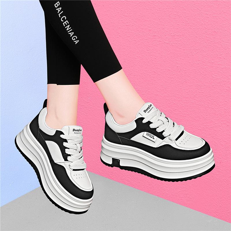 

Small ins wind high board shoes girls little white shoes lightweight soft sole sports casual trendy shoes 34