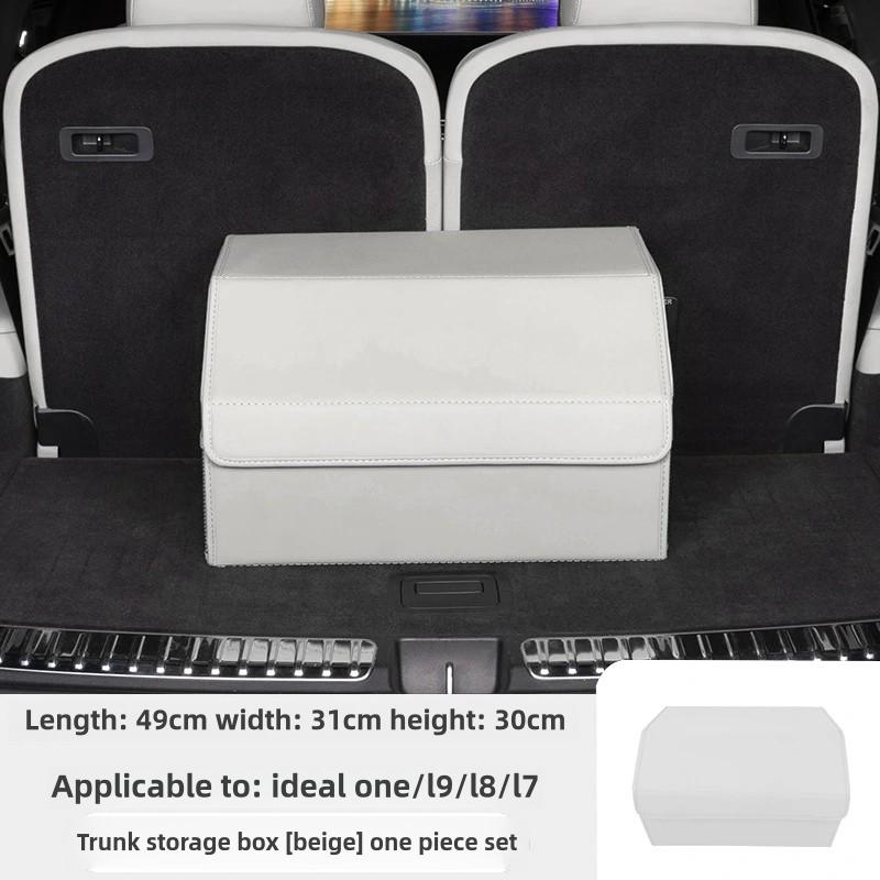 Big Capacity Car Storage Box Trunk Organizer Durable Collapsible For Leading Ideal Li Auto Lixiang One L7 L8 L9 L9 Max L6