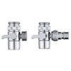 Washing Faucet Switch Faucet Compatible Connector Machine Faucet Multifunctional 3 Way Automatic Water Stop Valve