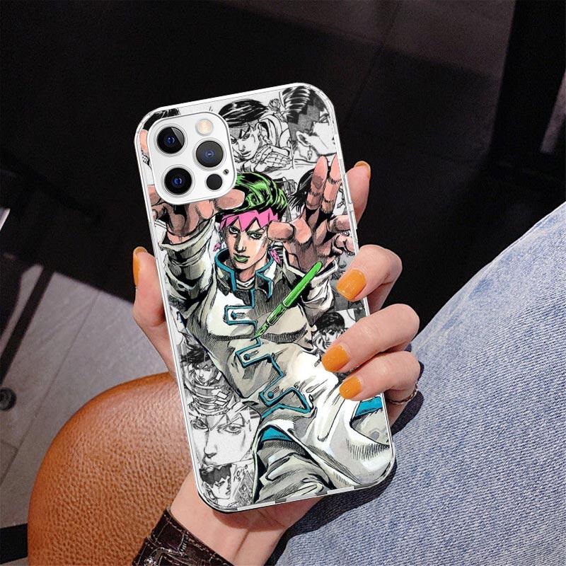 JoJo's Bizarre Adventure Diamond Is Unbreakable Phone Case For iPhone 17 Air 16 Pro Max 16E 15 + 14 Plus 11 12 13 Mini 7 8 SE Gi