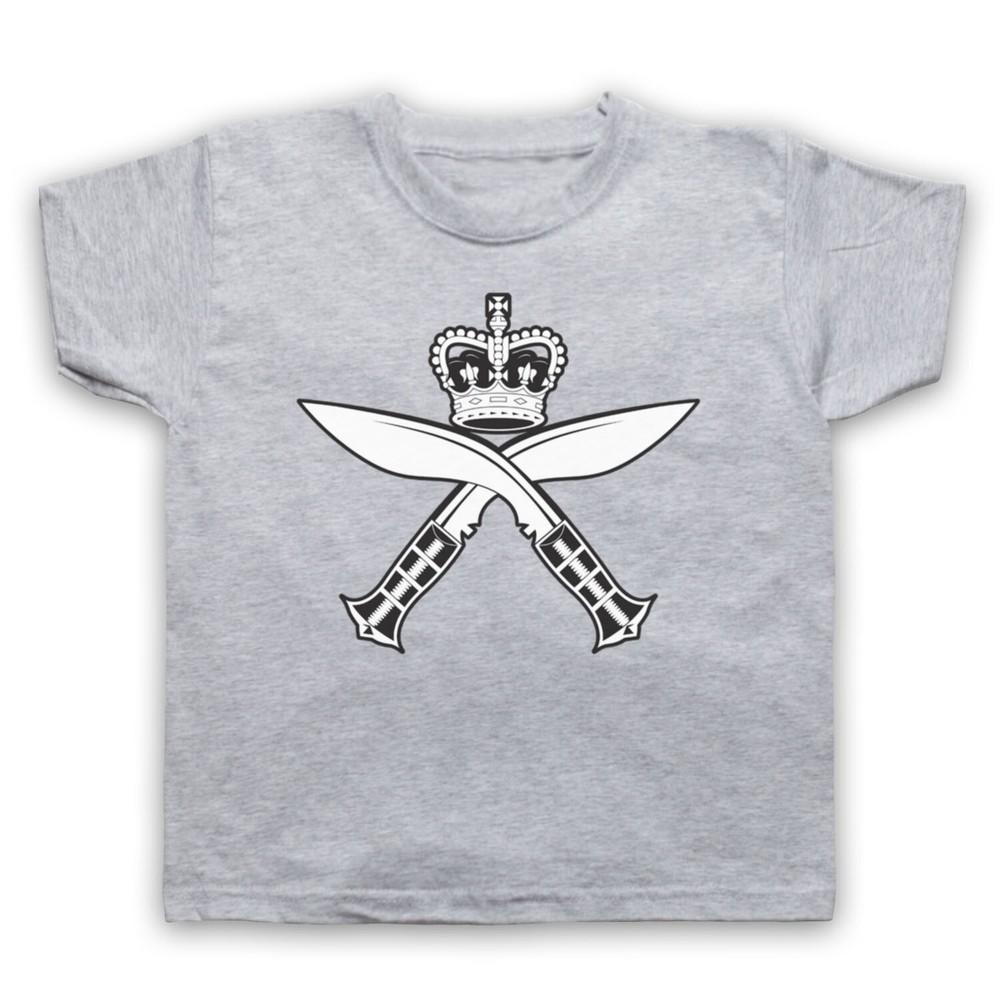 

Gurkha Regimental Insignia Badge Logo Army Symbol Kids Childs T-Shirt 3XL