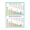 Complete Learning Wall Chart Set: Pinyin, Multiplication, Division, Addition, and Subtraction for Elementary Children
