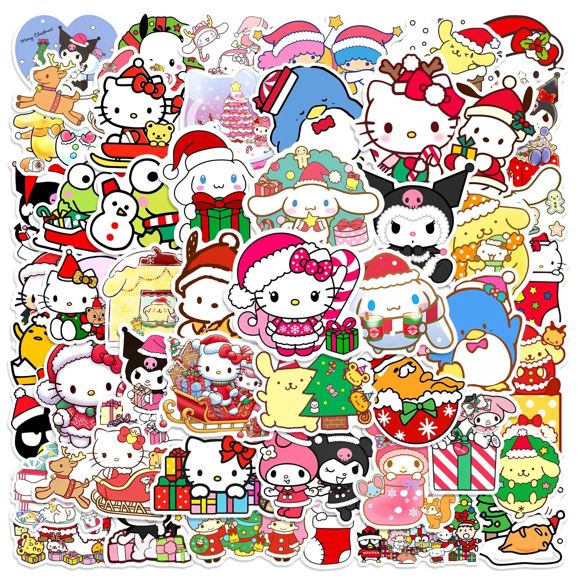 

Latest Popular Christmas Series Cute Animation Diy Waterproof Graffiti Laptop Stationery Account Decoration Stickers Gifts 1600*900*700MM