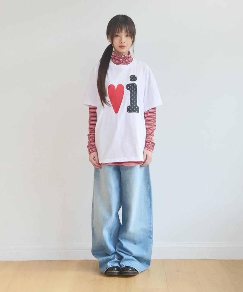VIDEO JOCKEY Bibi T-Shirt [White]