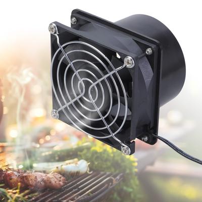 Odtahový ventilátor 3800 ot/min 80 mm 12V Odtah vzduchu Ventilátor pro odsávání zplodin Odtahový ventilátor pro pájení Kancelář Hala Hydroponie Kuchyně