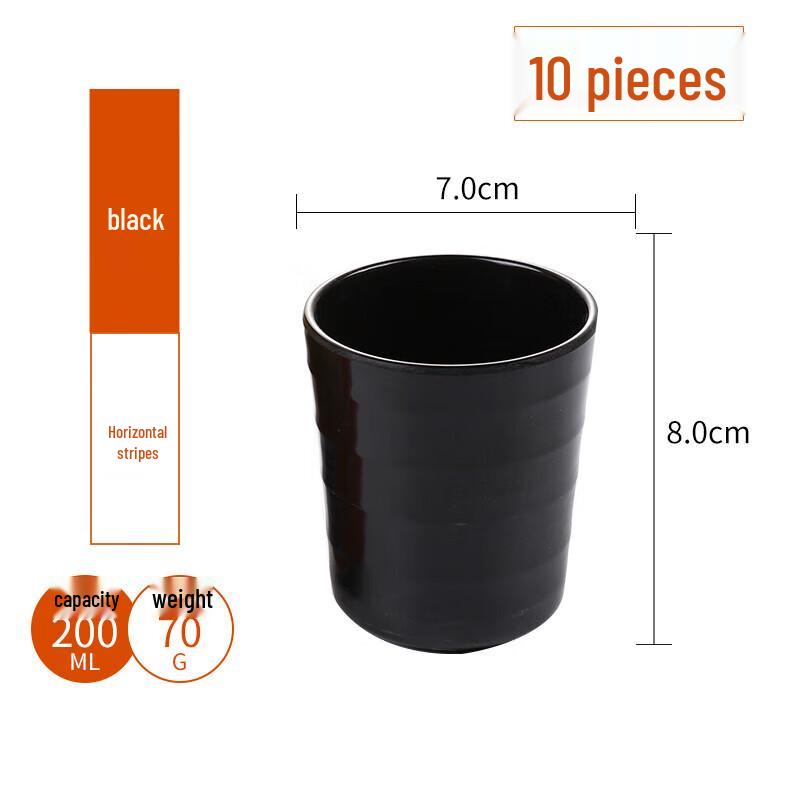 

Yi Shu Xiang Melamine Restaurant Water Cups