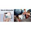 Oatsbasf Metal Phone Case for Samsung Galaxy Z Flip 7 with Stand 360°Rotation Magnetic Bumper Thin Shockproof Protective Cover