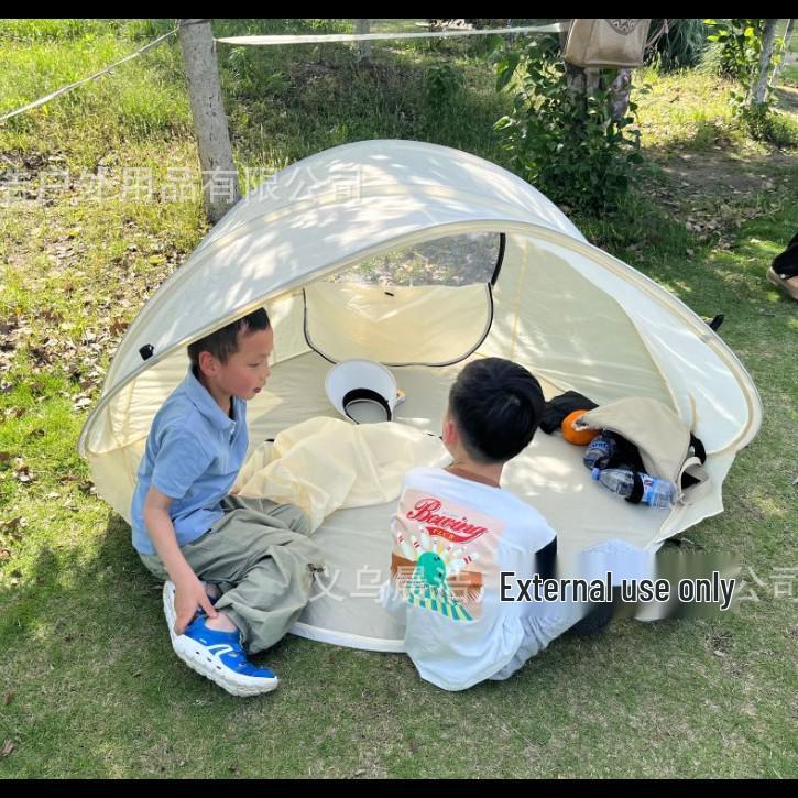 Portable Kids Quick Open Play Tent - Beach Sun Protection Shade, Indoor/Outdoor