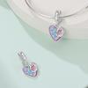 Genuine Charm Copper Horse Pendants Colorful Dreamy Bead Fits Bracelets Women Jewellery Crafting DoItYourself Gifts