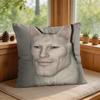 Abstrakte Hässliche Tiere Lustige Niedliche Kissenhülle Quadratisch Kurzer Plüsch Kissenbezug Wohnzimmer Sofa Heimdeko Funda X