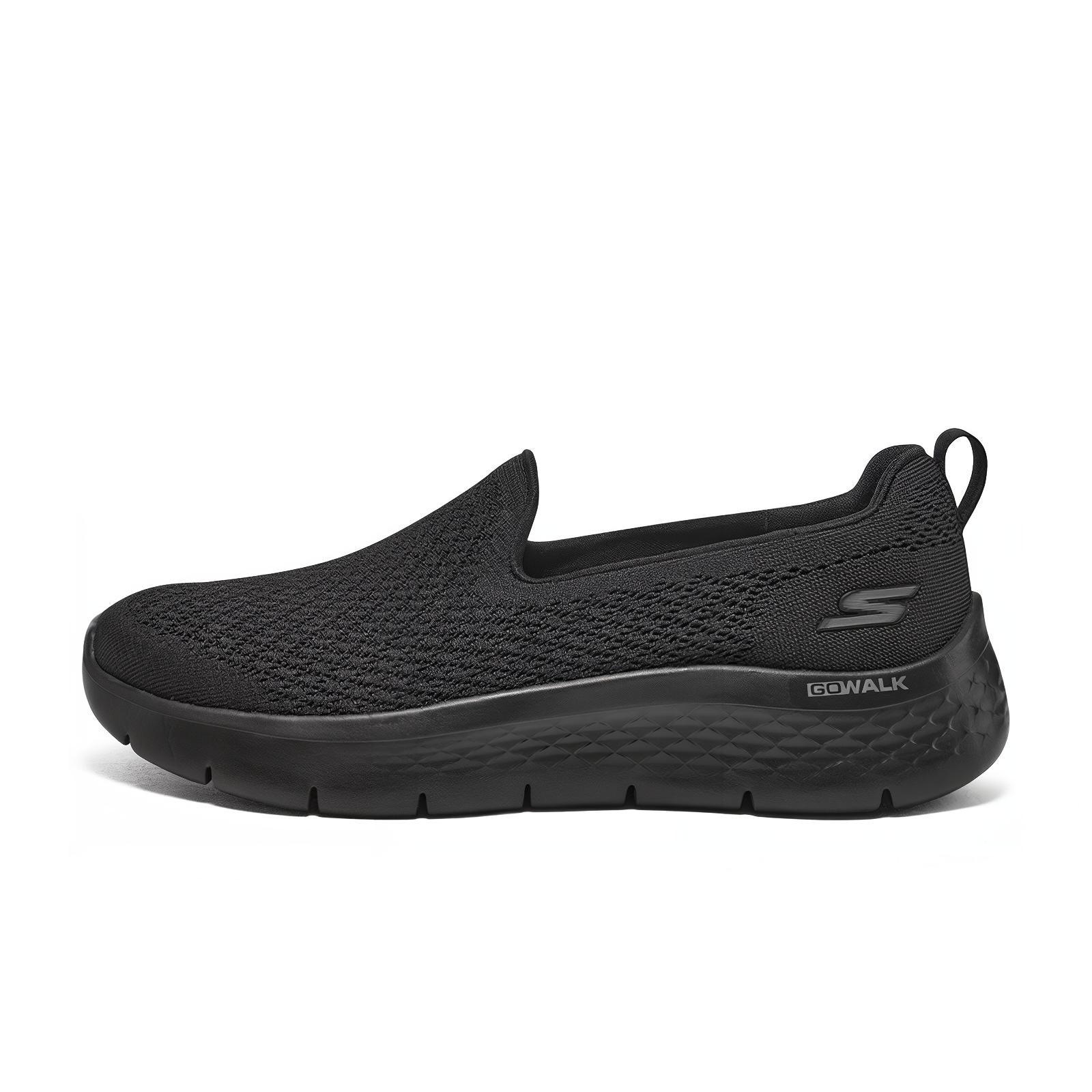 Skechers Go Walk Flex Comfortable Shock Absorbing Durable Breathable Low Top Running Shoes Women sneaker Black 124819-BBK 36