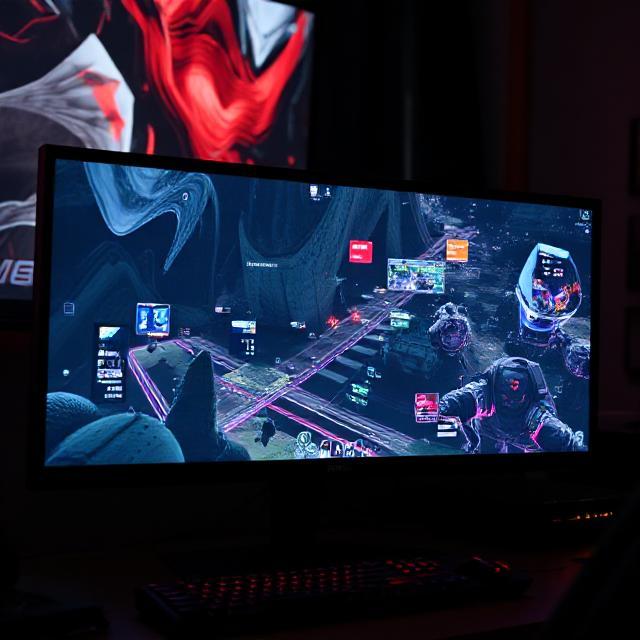 CHIGO 27" Curved Frameless Monitor, 100Hz, 1920×1080 Full HD, Ultra-Slim Design