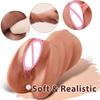 Realistic Vagina Lifelike Artiflcial Vaginal Anal Adult For Men Soft Pocket Pussy Male Blowjob Sex Toys Masturbator Cup Sex Doll