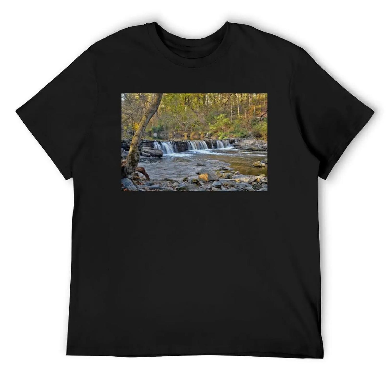 Along The Wissahickon T-Shirt luxury designer plus size clothes topping luxury clothes men S