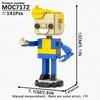 MOOXI Radiation Series MOC Bricks Set BrickHeaded T60 Power Armor Action Figures DIY Building Blocks Kids Toys For Children Gift