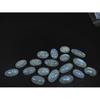 308Cts. Natural Rainbow Moonstone Oval Cabochon Loose Gemstone 18Pcs Lot C-695