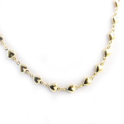 [G1764] - Gold Plated Necklace 'Love'