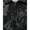 Jordan X PSG Collaboration SS24 Paris Saint-Germain Allover Print Casual Long Sleeve Jacket Men Jacket Black FN5321-010