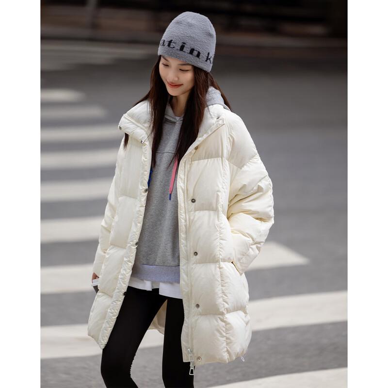 Demana Cloud Mousse Women's Stand-Collar 90% Duck Down Jacket