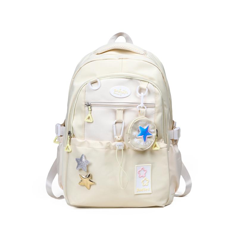 Plecaki nylonowe o dużej pojemności Star, wysokiej jakości, o unikalnym wzornictwie, w ładnych kolorach, dla kobiet, na co dzień, portmonetka na monety