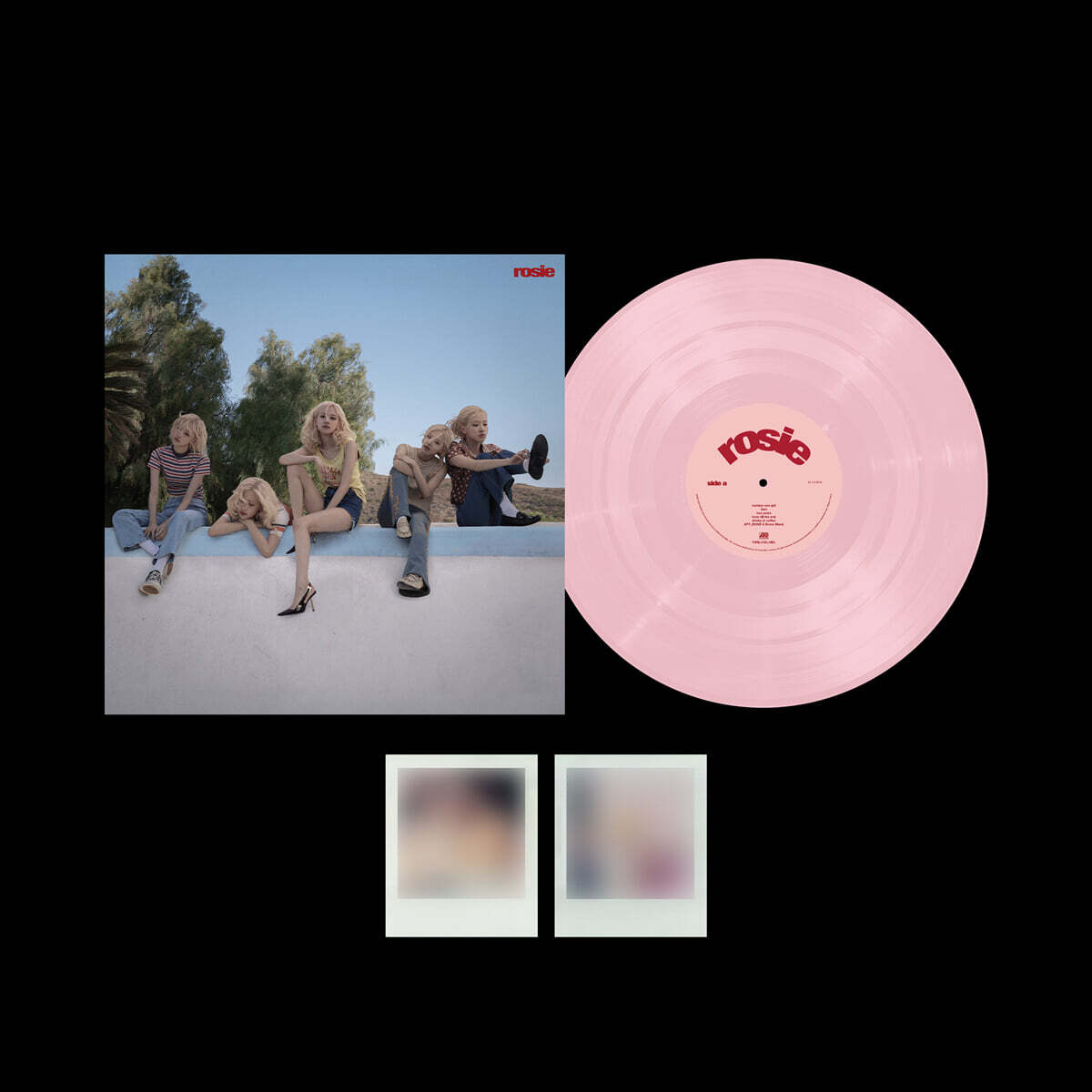 

ROSÉ First Studio Album ‘rosie’ Vinyl (Limited Edition with Random Polaroid 2 of 3ea)