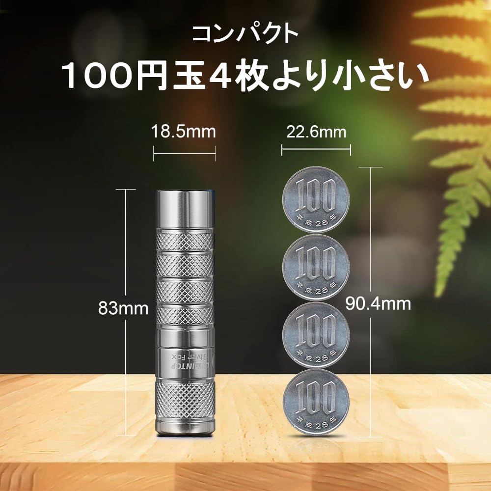 LUMINTOP Piccola e Leggera Torcia LED Multifunzionale LED 760
