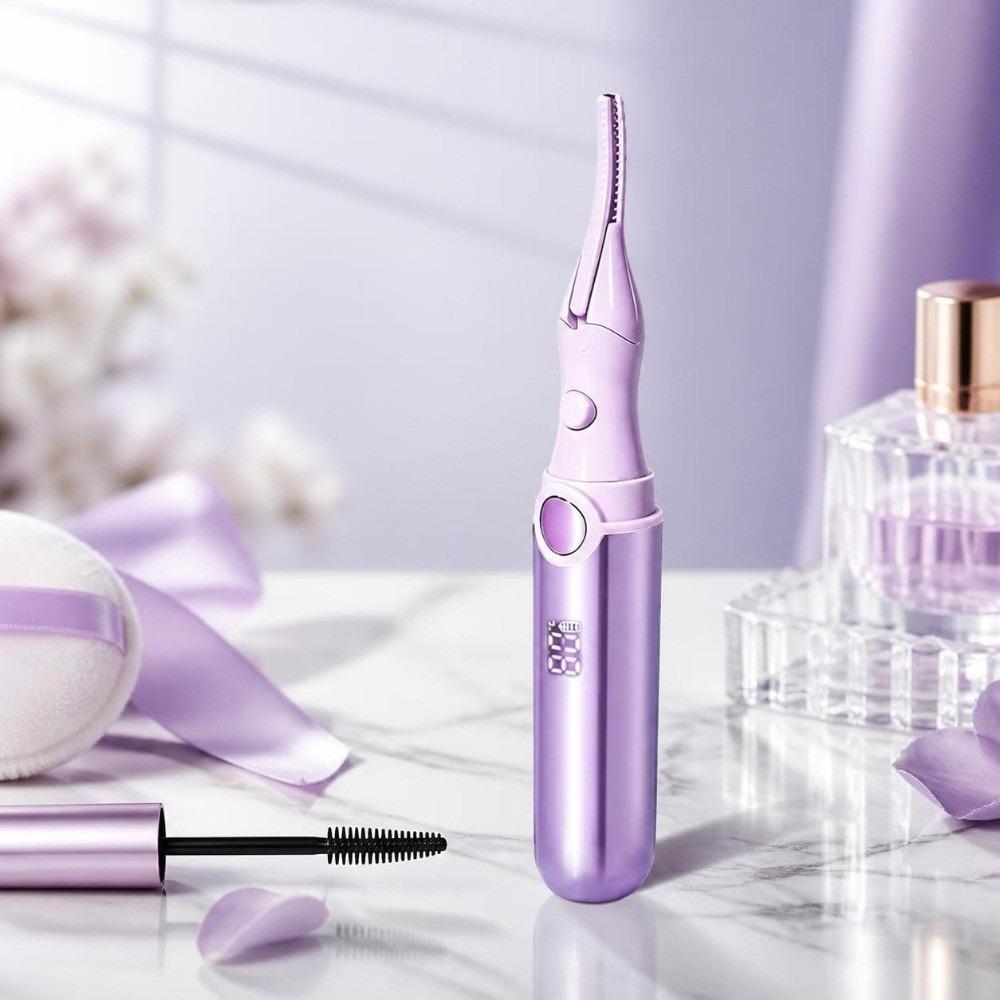 Fast Heating Electric Eyelash Curler Wide Angle Rechargeable Eyelash Curler Natural Lashes