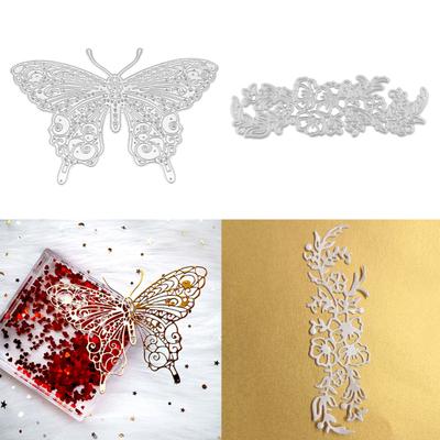 Flower Lace Butterfly Cutting Die DIY Scrapbook Paper Card Craft Decoration