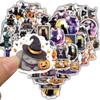50/100PCS Happy Halloween Cat Sticker Laptop Scrapbook Luggage Phone Halloween Wall Room Coffee Aesthetic Community Dormitory